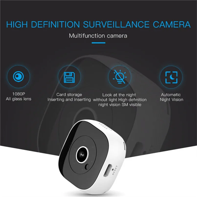

Mini Camera 1080P Wifi DV DVR Wireless IP Cam Brand New Mini Video Camcorder Recorder Infrared Night Vision Small Camera 40AP22