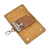 Vintage Crazy Horse Genuine Leather Keychain Men Women Key Holder Cow Split Car Key Bag Wallet Housekeeper Keyring Case wallets ► Photo 3/6