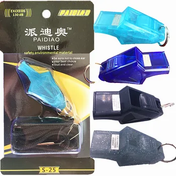 

Free shipping PAIDIAO Whistle With Lanyard Soccer Football Basketball Hockey Sports Whistle