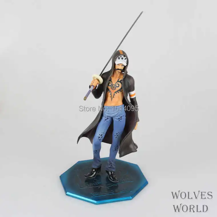 

9.5" 24cm Anime POP One Piece Trafalgar Law 1/8 PVC Action Figure Collectible Model Toy OP072