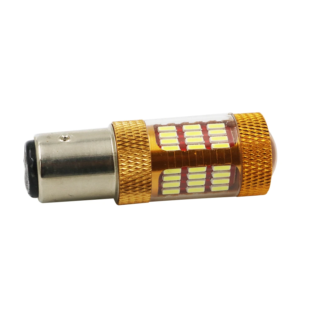 Y 10 шт супер яркость высокая мощность BA15D 1157 led 7 5 W 60smd 4014 p21w ba15s BAY15D задний