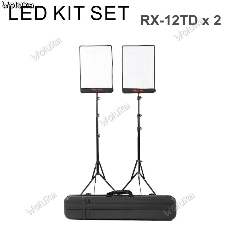 Falcon-Eyes-2pcs-50W-Bi-Color-For-Video-dslr-Studio-Fotografia-LED-Light-Flexible-Waterproof-Portable