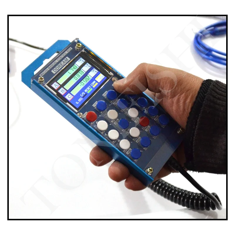 

High with mach3 Manually Controlled Full-featured Serial Interface with Screen, HOME/GOTZ/ZERO/HOME Features