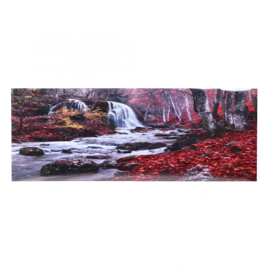 

PVC Aquarium Background Beautiful Adhesive Stream Mangrove Aquarium Background Poster Sticker Fish Tank Decoration