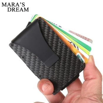

Mara's Dream Mini Money Clip Fashion Credit Card ID Holder With Anti-chief Case Protector Slim Wallet Business Card ID Holders