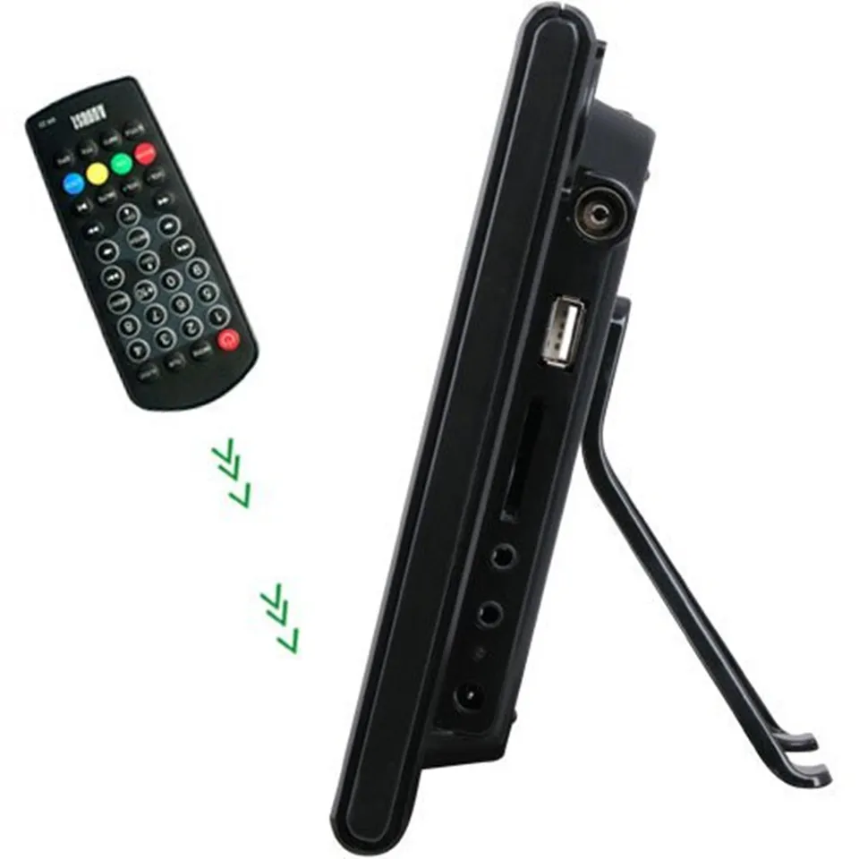 August DA100D 10inch Portable TV with Freeview Digital LCD Television for CarKitchenBeside Table Di
