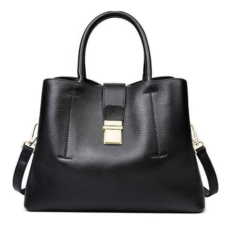 

Real Cow Leather Lady Handbag Women Genuine Leather bag Messenger bags tote high quality luxury female crossbody bag feminina