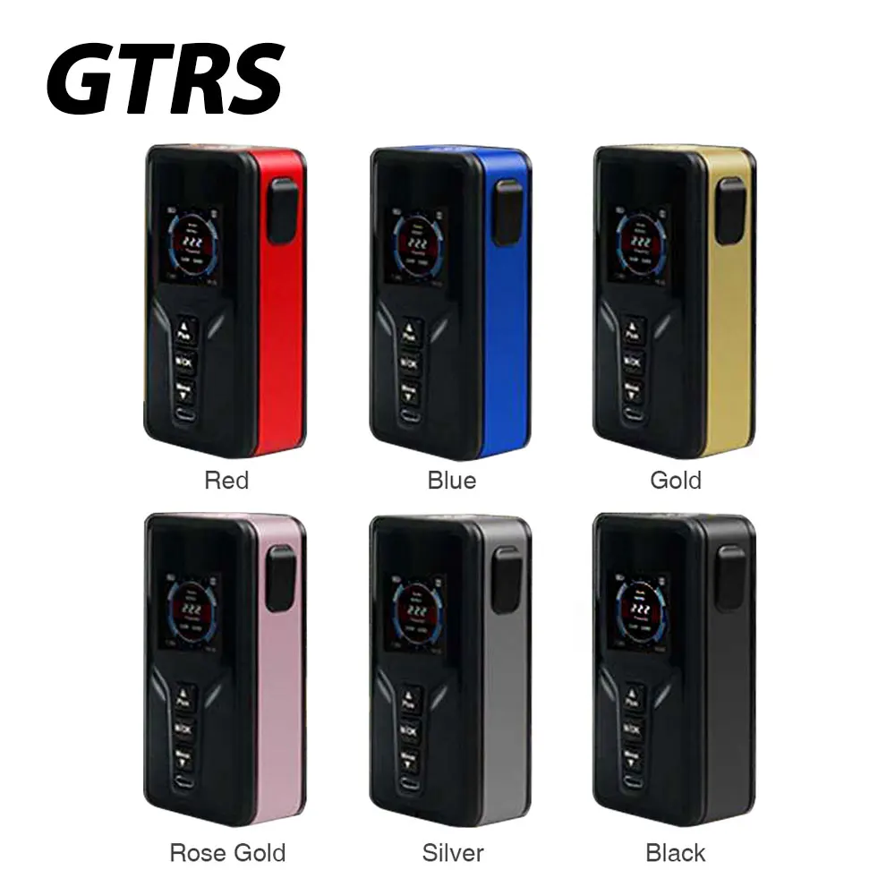 

Original GTRS VBOY 222W 20700 TC Box MOD with SX520 Chip & 222W Max Output & Full Color Display E-cig Vape Mod No Battery