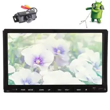 Backup Camera+Android 6.0 Car DVD GPS navigator Player Car Stereo with GPS Navigator Double Din Auto Radio WiFi 1080p video WiFi