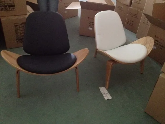 Минималистический современный дизайн, деревянный стул для гостиной, современный дизайн, стул для отдыха, деревянный коврик, Натуральный Орех, деревянный стул