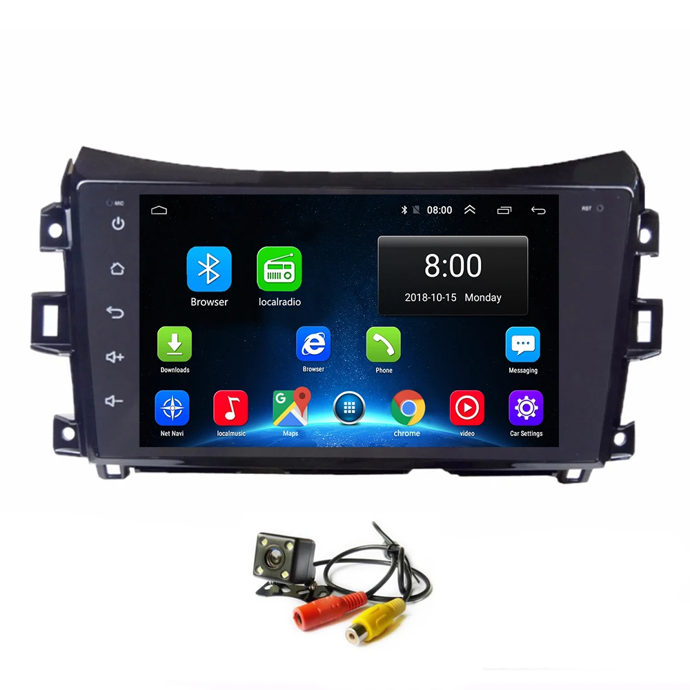 Android 8 1 автомобильный Радио gps для Nissan Navara NP300 D23 D40 Автомобильный мультимедийный
