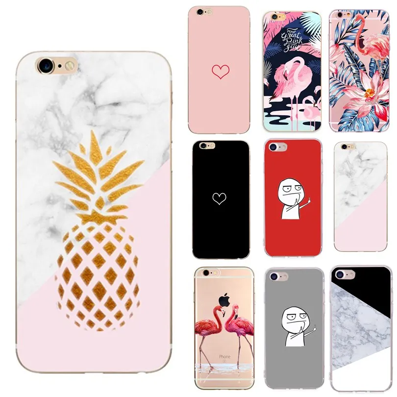 For capinha iphone 7 8 plus love flamingos Glitter patterned soft for fundas iphone 6s 6 s iphone7 8plus 5 5s se case For capinha iphone 7 8 plus love flamingos Glitter patterned soft for fundas iphone 6s 6 s iphone7 8plus 5 5s se case