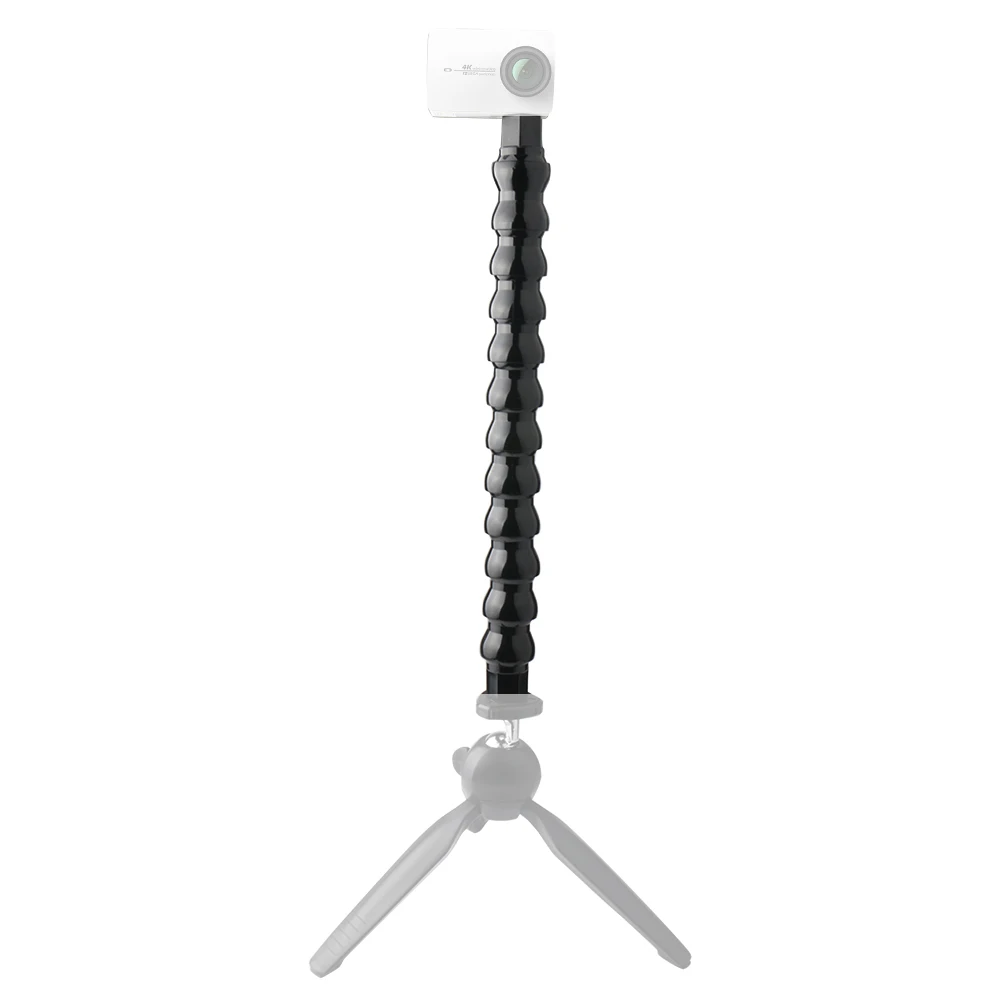 Monopé com Suporte Vara com Clip para Telefones Suporte para Gopro Pescoço de Ganso Nova Flexível Herói 5 6 7 Câmeras Sjcam Action Selfie - Image 5