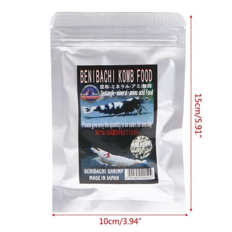 Корм для рыб аквариум корм для рыб хрустальные креветки Кормление морских водорослей естественное питание витамин здоровье выращивание