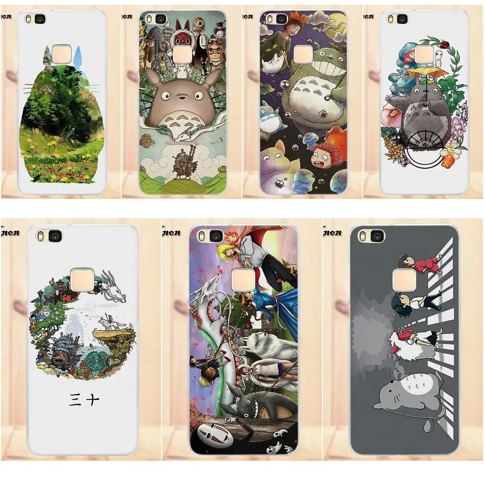 Студия Ghibli Тоторо для Apple iPhone X 4 4S 5 5C SE 6 6S 7 8 Plus LG G4 G5 G6 K4 K7 K8 K10 красочный стиль |