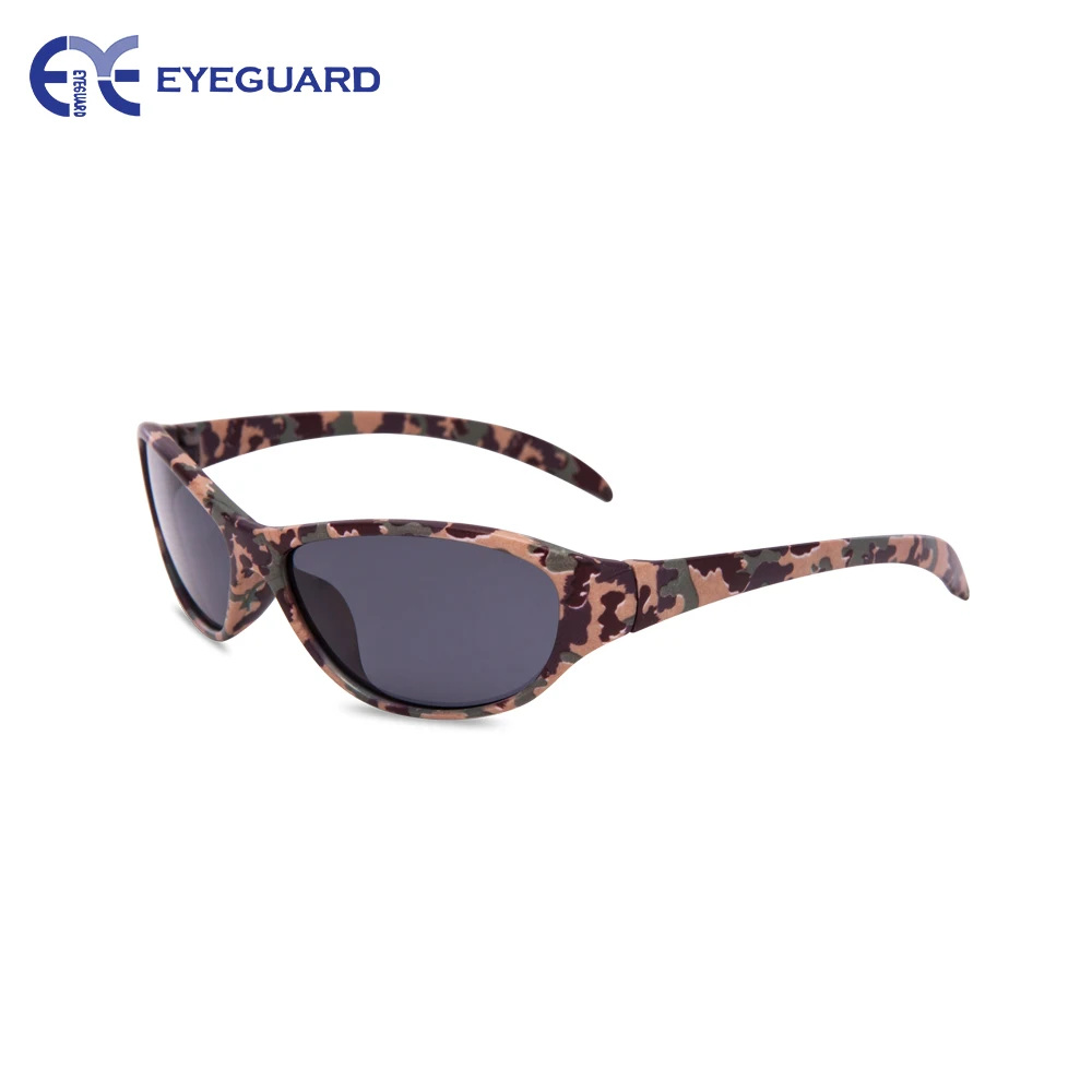 EYEGUARD UV400 для мальчиков очки детские и для девочек джунгли камуфляж солнце Шапки комбо для детей