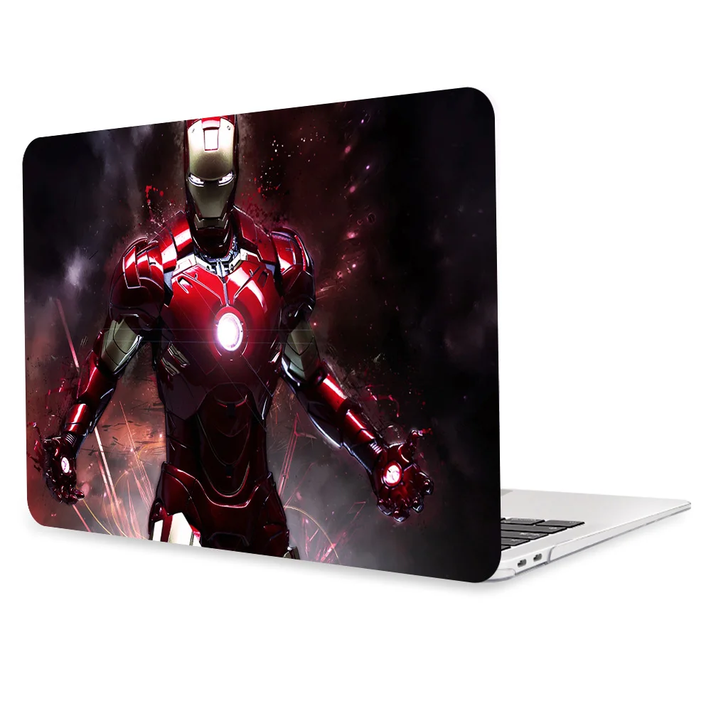 Новый жесткий чехол для ноутбука + клавиатуры Apple Macbook Air 11 13 Pro Retina Touch Bar & ID 6 12 3 15 4