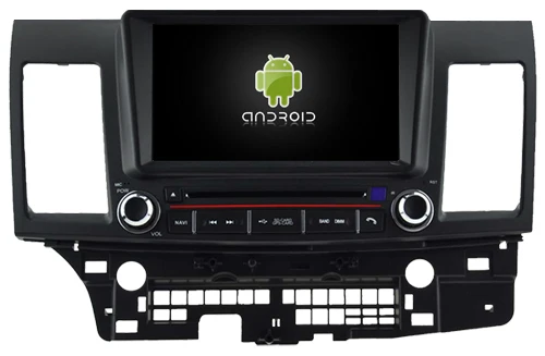 Четырехъядерный Android 9,0 dvd-плеер автомобиля для MITSUBISHI LANCER(2006-2013) Автомобильный мультимедийный Авто поддержка DVR wifi DAB OBD