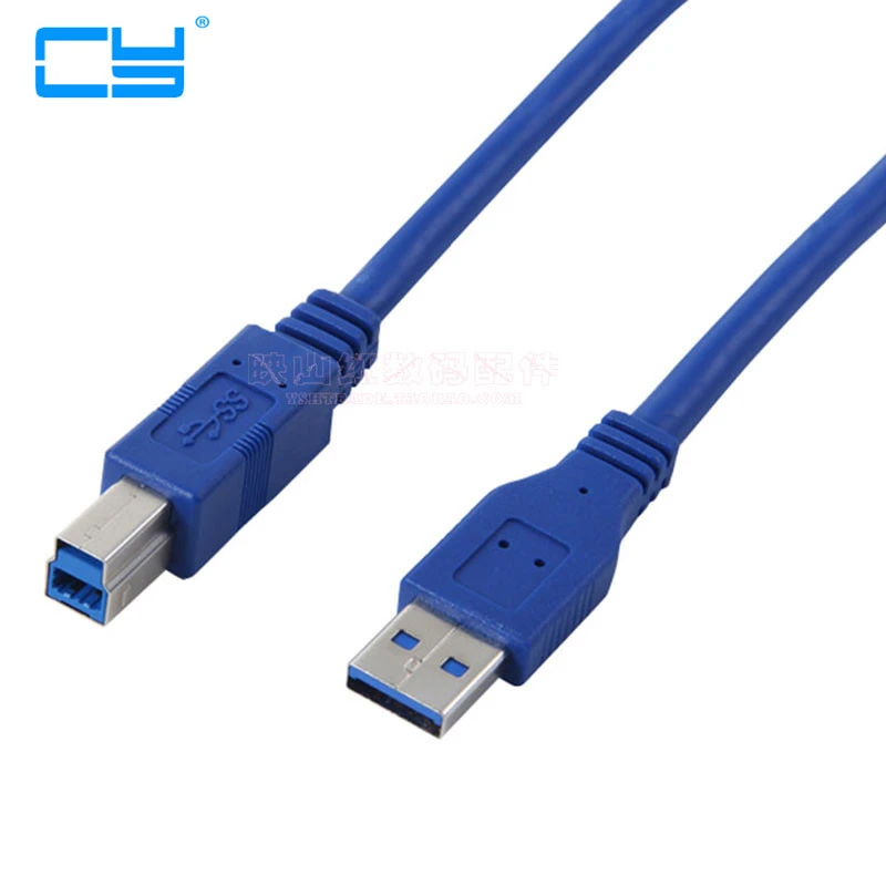 Cables USB 3.0 Type A Male to Type A Male 6FT 0.3m Extension Data USB sata Cable USB Riser Card rj45 Connector dvi-d vga Dual PSU Cable Length: Other, Color: Blue