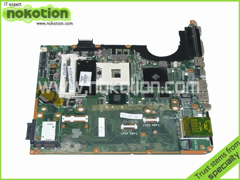 Laptop Motherboard for HP Pavilion DV7-3000 600862-001 DA0UP6MB6F0 REV F PM55 NVIDIA N10M-GE-B-A2 DDR3 Mainboard Mother Board