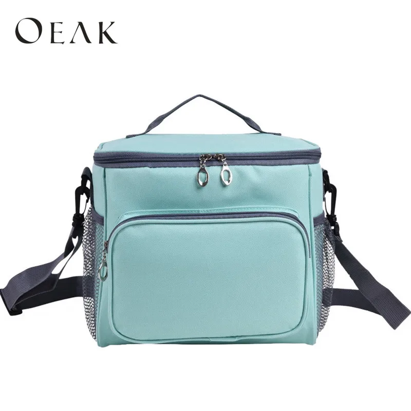 

Oeak Lunch Bag Men and Women Soft Cooler Lunch with Shoulder Strap Food Picnic Women Kids Lunch