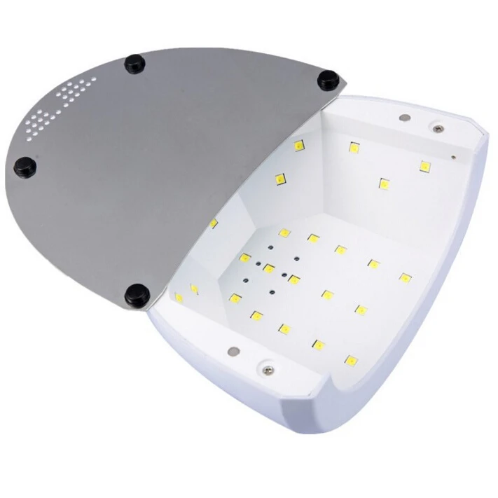 

SUNone 48W/24W LED Nail Dryer Machine White Light UV Gel Curing Fingernail & Toenail Heater Nail Polish Dryer Lamp Light