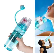 Creativa Aerosol Botella de Agua Del Deporte Ciclismo Bicicleta Portátil Hervidor Agitador Mi Botella de Agua Jugo de Fruta 400 ml/600 ml