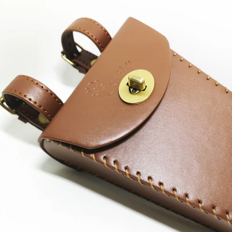 Perfect G05 Cycling tool bags Retro bicycle with beam triangle bag kit beam bag bag leather nostalgic classic style 4