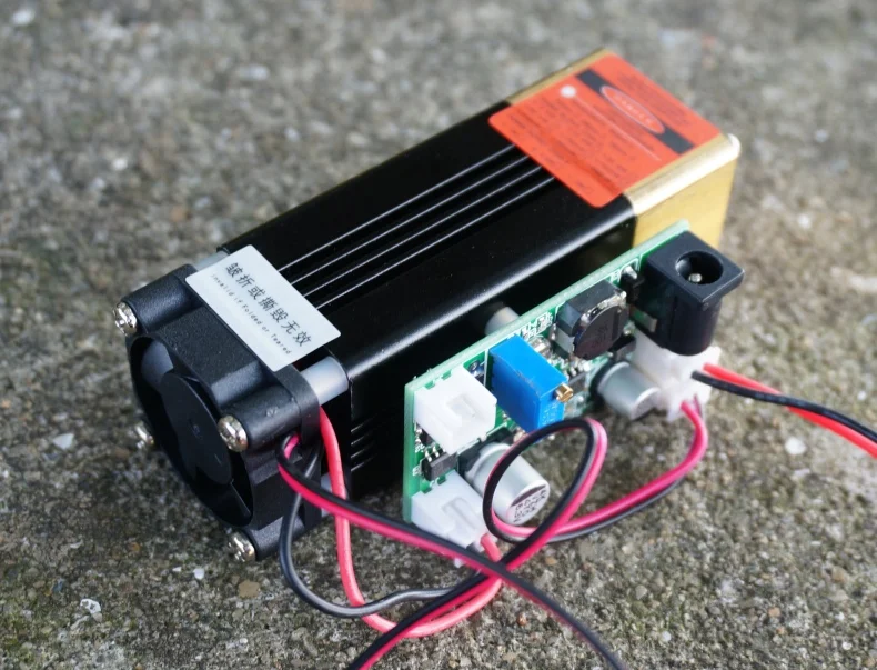 DC 12V 2A Регулируемый 635 638nm 1W Оранжевый Красный Лазерный диодный модуль Линейный