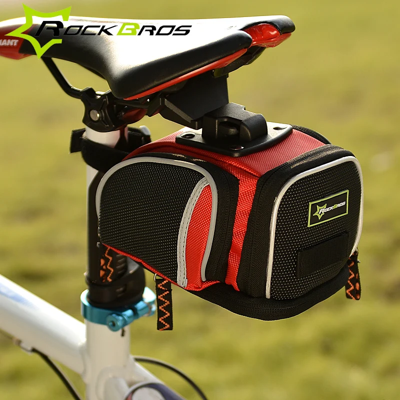 ROCKBROS Reflective Strap & Easy install Bike Bag Nylon Cycling Bicycle
