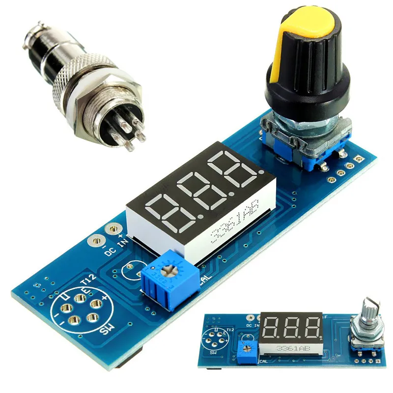 DIY Digital Soldering Iron Station Temperature Controller Board Kit For