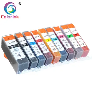 

ColorInk 9pcs Refillable PGI5 Ink Cartridge PGI-5 CLI-8 for Canon Pixma iP4200 iP4300 iP5200 MP500 MP600 IP6600D PIXMA PRO9000