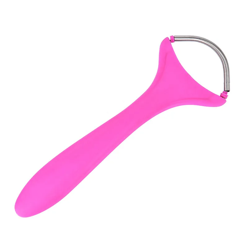 1pc Plastic Facial Hair Remover Face Roller Hair Removal Spring Facial Handheld Threading Beauty Epilator Tool