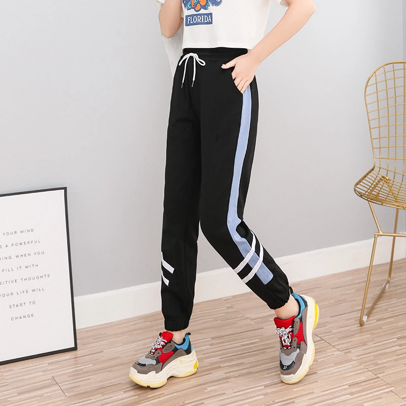 

2019 New Arrival Women trendy Harem pant loose Korean version of sports pants student pant Spring Autumn Fashion Casual trousers