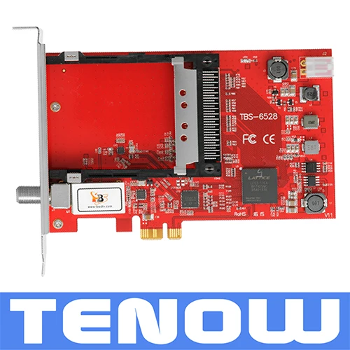 Free Shipping!TBS6528 Multi Standard Tv Tuner CI PCI-e Card  DVB-S2/S, DVB-T2/T,DVB-C2/C, DVB-S2X and ISDB-T 