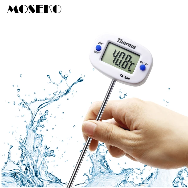 Best Offers MOSEKO New 180" Rotation Digital Oven Thermometer Food Meat Probe BBQ Cooking Chocolate Water Oil Kitchen Thermometer TA288 Best Offers MOSEKO New 180" Rotation Digital Oven Thermometer Food Meat Probe BBQ Cooking Chocolate Water Oil Kitchen Thermometer TA288