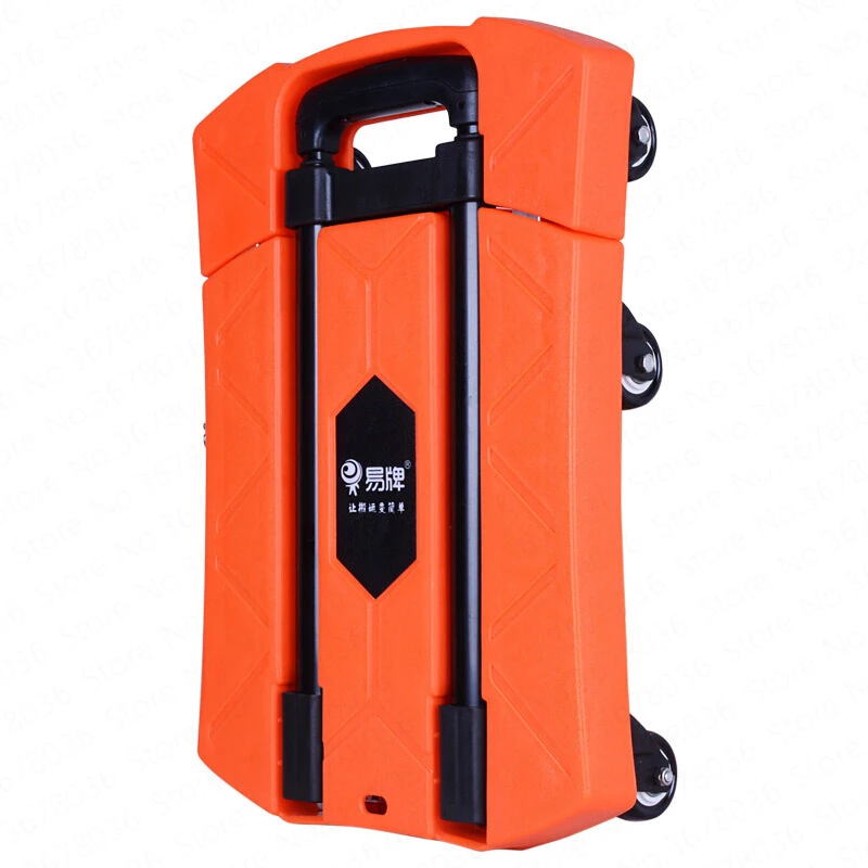 Trolley Folding Cart Trolley Luggage Cart Home Hand Trailer Portable Trailer Truck
