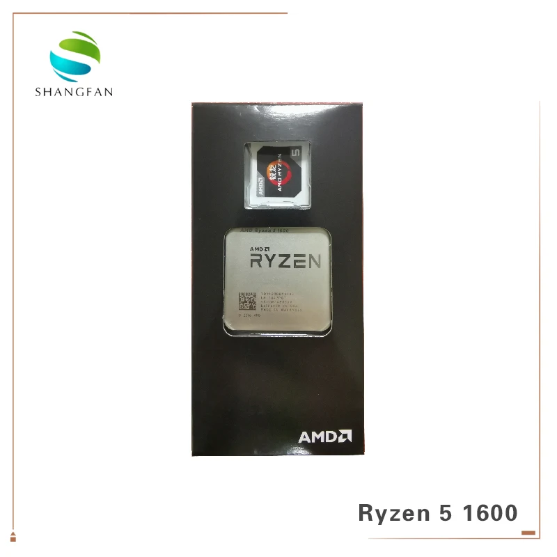 Процессор AMD Ryzen 5 1600 R5 1600 3,2 ГГц шестиядерный процессор с двенадцатью потоками 65 Вт Процессор YD1600BBM6IAE Socket AM4