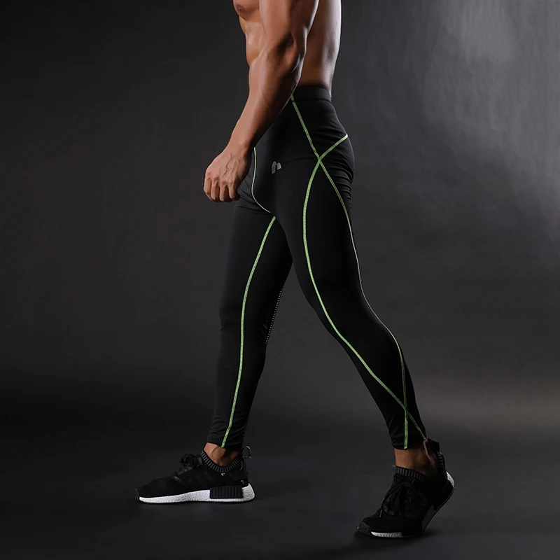 Новые обтягивающие спортивные брюки для мужчин утягивающие брюки для мужчин модные леггинсы Мужские Jogger мужские фитнес брюки Супермен эластичные брюки