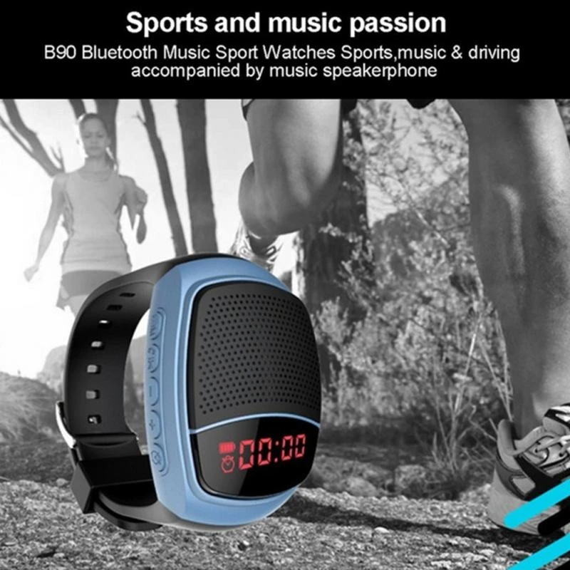 Bluetooth-Sports-Music-Watch-Speaker-B90-Portable-Mini-Bicycle-Speaker-Bluetooth-Speaker-TF-Card-FM-Audio (2)
