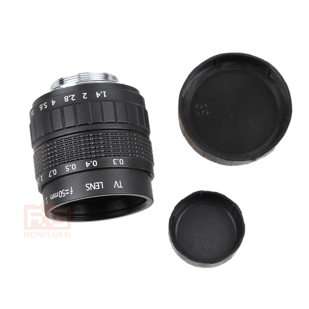 Фуцзянь 50 мм f/1,4 с-образное крепление для объектива CCTV F1.4 объектив+ C-N1 Кольцевая вспышка для макросъемки для Nikon 1 S2 J5 J4 J3 J2 V1 V2 V3 N1 AW1