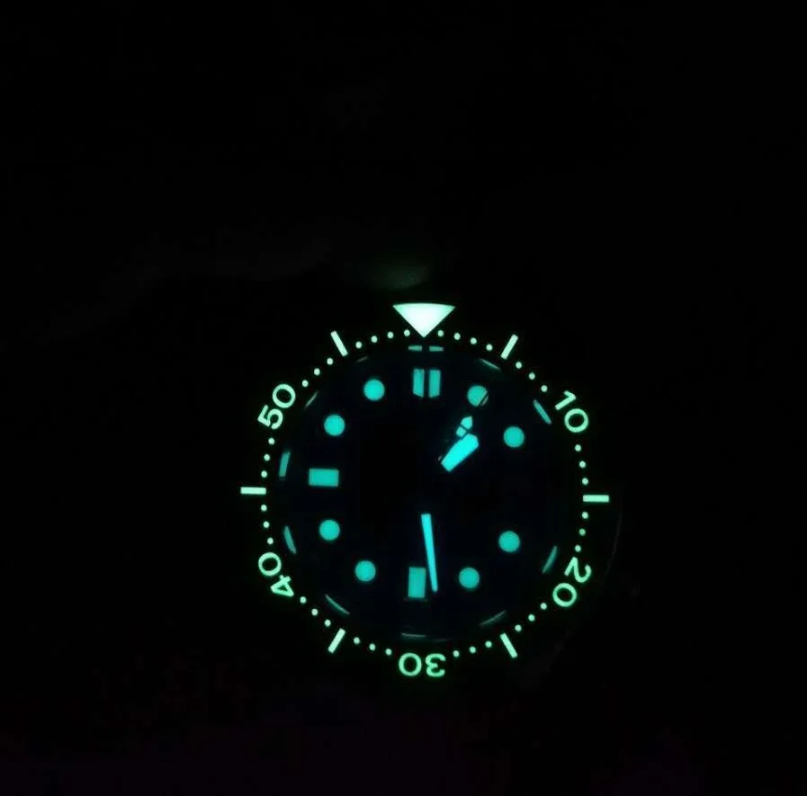 

Sharkey SBDX001 This is a new product Tuna Diver Automatic Wristwatch Waflle Band C3 Lumed