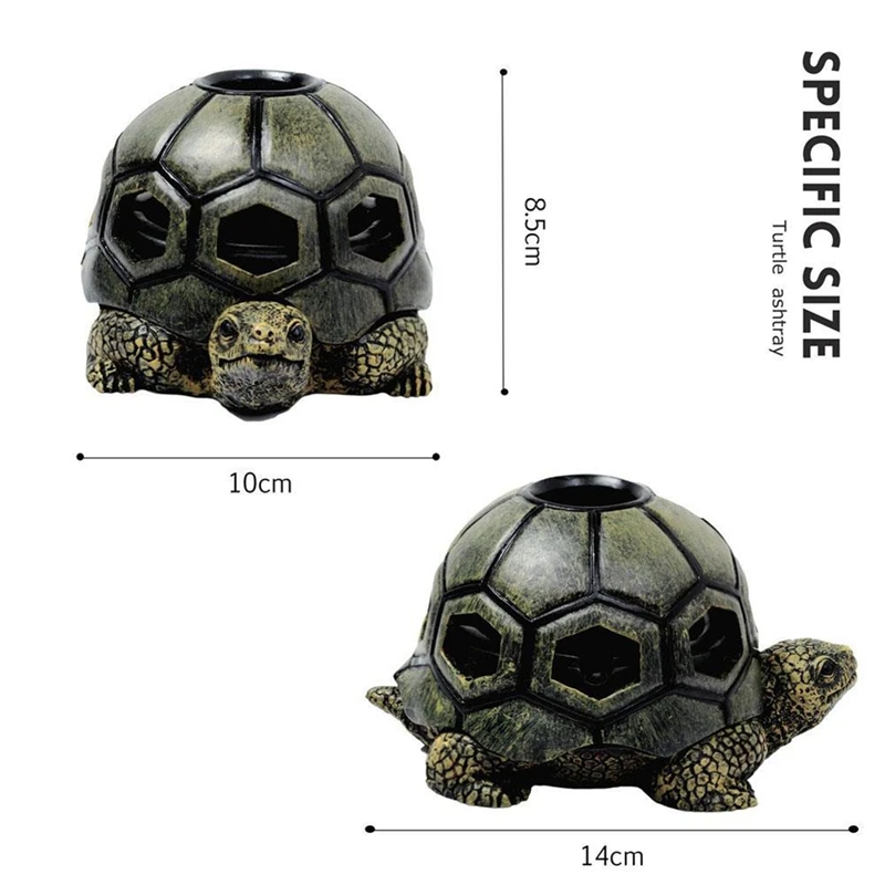 Креативный поднос из смолы для черепах, дымок, сигарет, пепельница, декоративная пепельница для дома, улицы, офиса, автомобиля, подарок для бойфренда, домашний декор