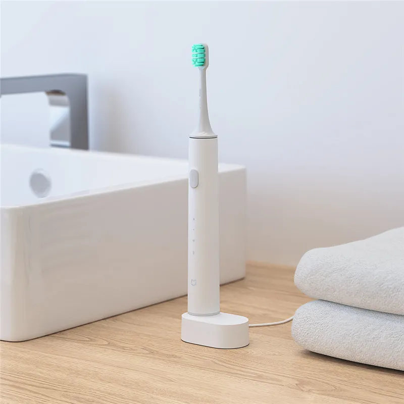 Xiaomi Mijia sonic электрическая зубная щетка T500 для взрослых с умным управлением через