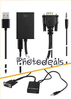 HDMI to RCA Cable Male 3RCA AV Composite M/M Connector Adapter Cord Transmitter F529-20 | Компьютеры и офис