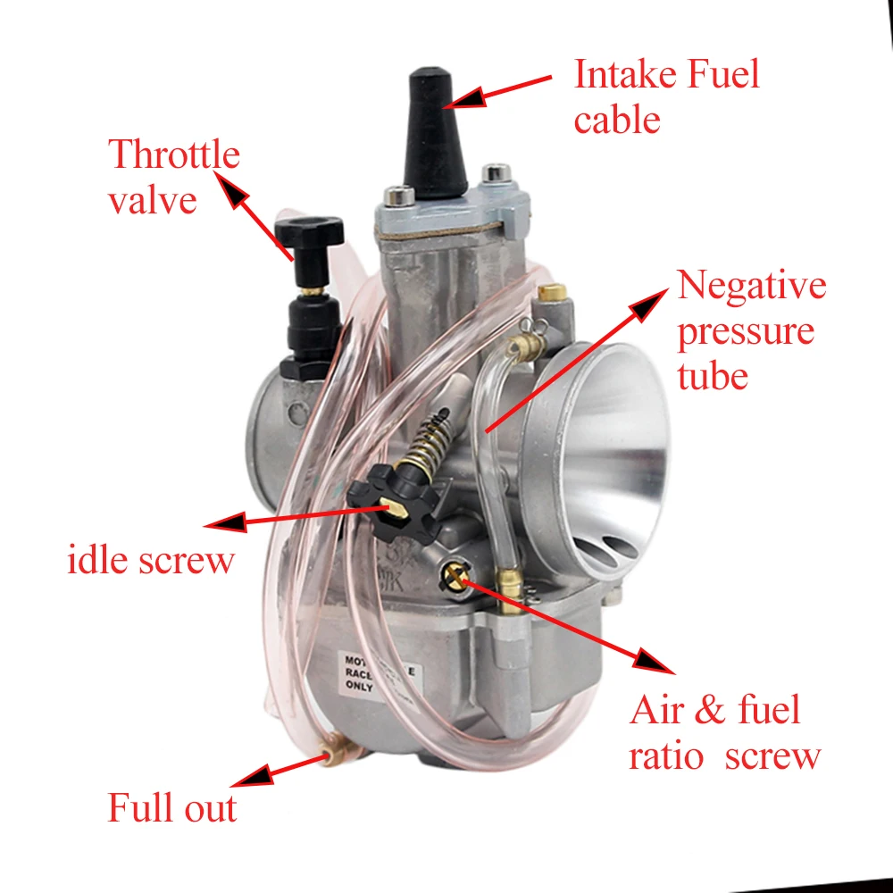 ZSDTRP Универсальный мотоциклетный карбюратор Carburador 28 30 32 34 мм Keih PWK с мощностью Jet Carb Dirt Pit Bike Скутер ATV UTV