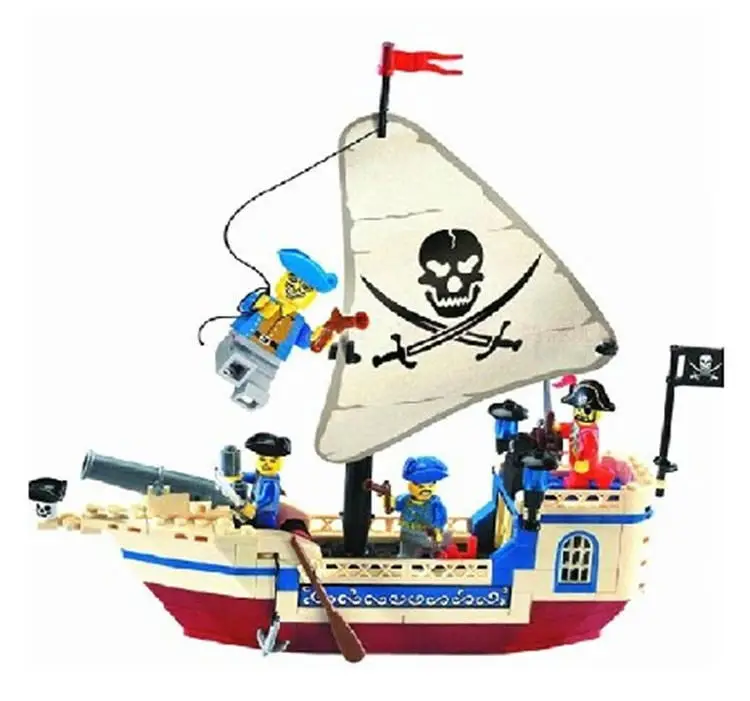 Enlighte Pirates Of The Caribbean Brick Bounty Pirate Ship Building