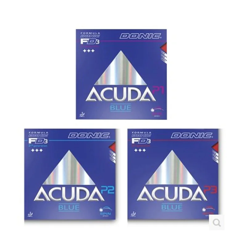 100% Оригинальные резинки для настольного тенниса Donic Acuda Blue P1 P2 P3 Pimples в синей губке
