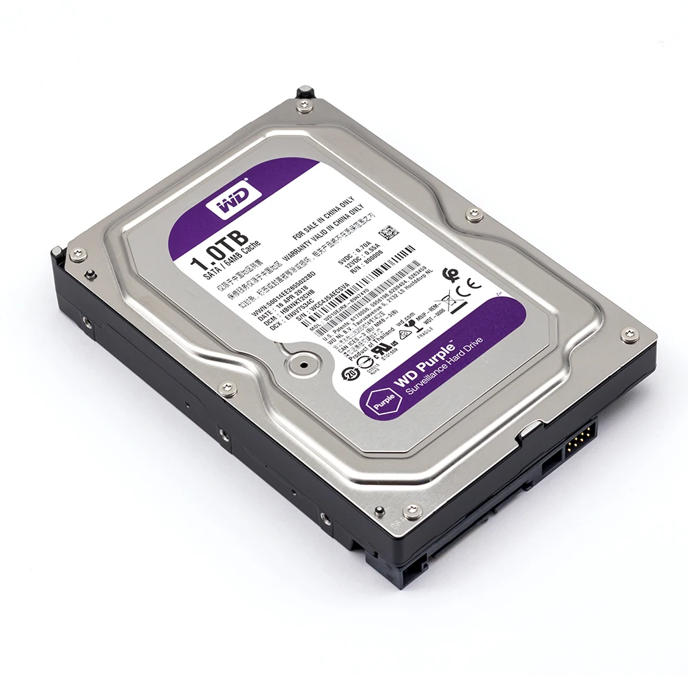 Жесткий диск для системы видеонаблюдения WD Purple ТБ 3 5 дюйма жесткий WD10EJRX HDD SATAIII DVR