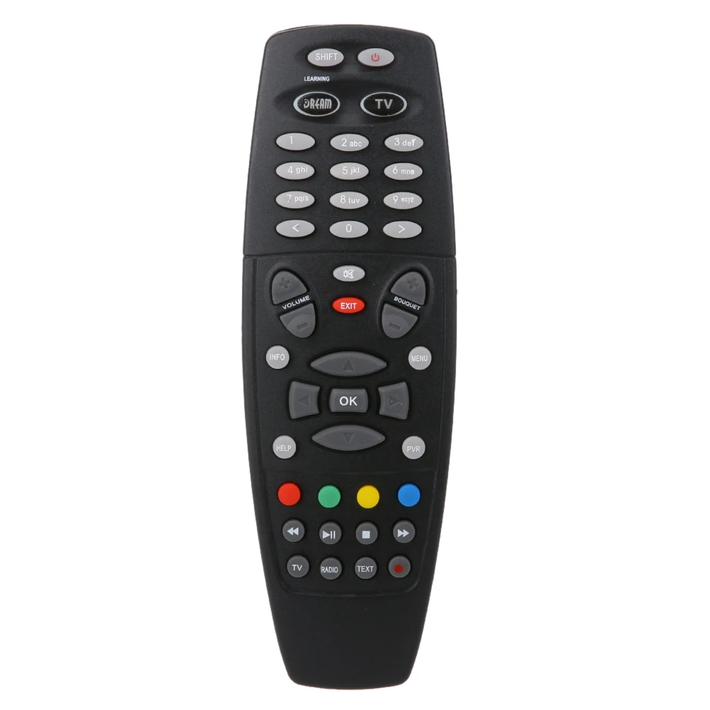 Remote Control Replacement Smart Black Plastic Satellite Receiver Box Remote Control for DREAMBOX DM800 DM800HD DM800S